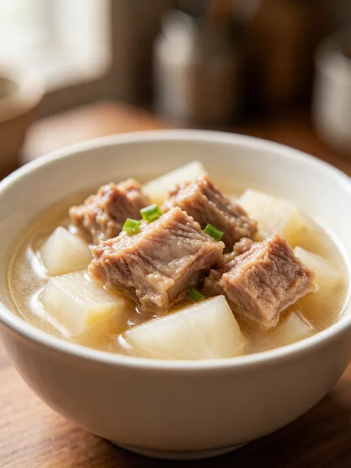 萝卜排骨汤