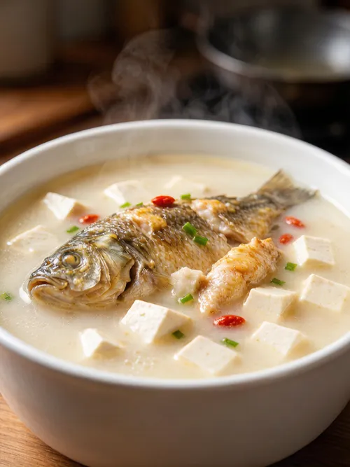 豆腐鲫鱼汤