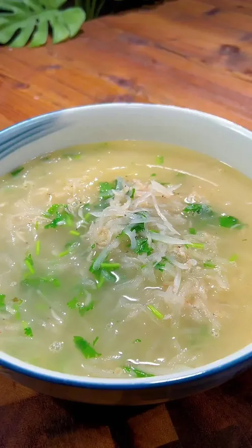 萝卜虾皮汤
