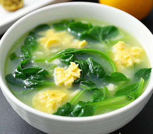 菠菜鸡蛋汤