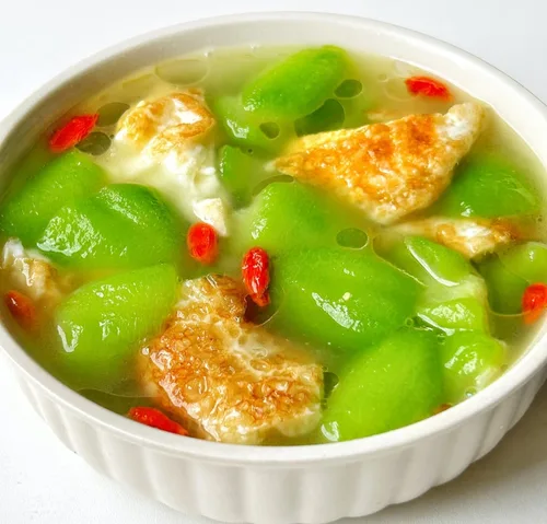 丝瓜鸡蛋汤