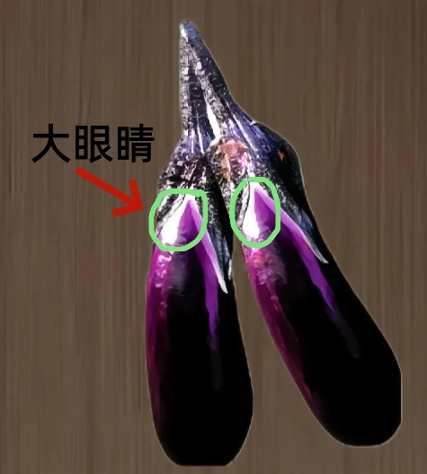 嫩茄子大眼睛好货