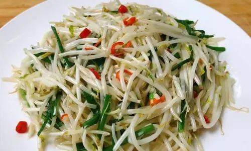 素炒豆芽