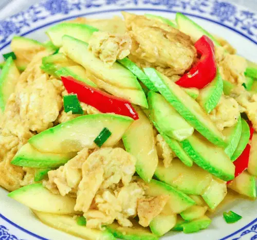 西葫芦炒鸡蛋
