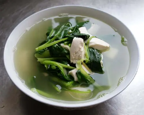 豆腐青菜汤