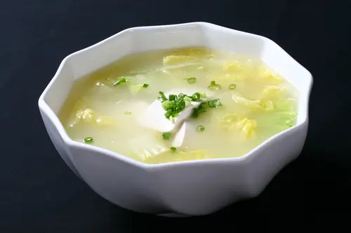 白菜豆腐汤