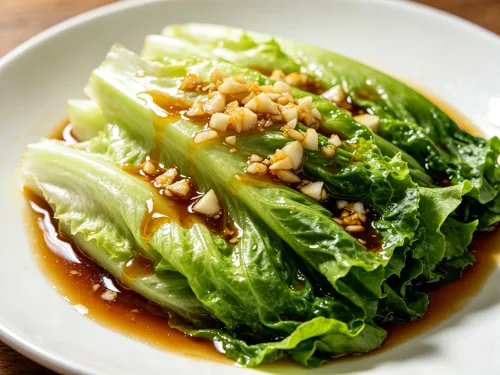 白灼生菜