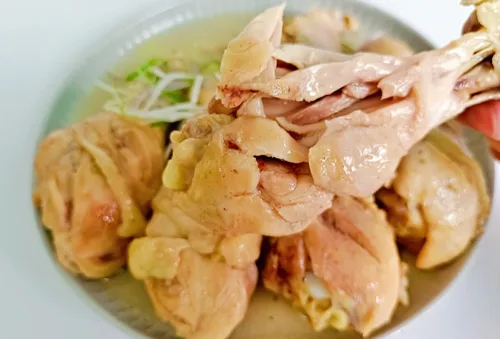 清蒸鸡腿
