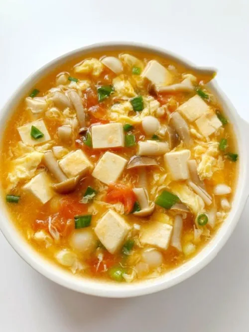 菌菇豆腐汤