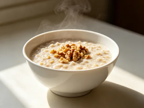 燕麦牛奶粥